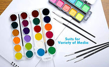 Load image into Gallery viewer, Miniature Detail Paint Brush, Anezus 30 Pcs Fine Small Paintbrushes Watercolor Artists Paint Brushes for Acrylics Oil Model Craft Nail Detail Painting, Size 00