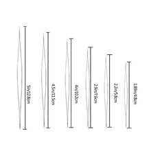 Load image into Gallery viewer, 18 Pieces Beading Needles, 6 Sizes Seed Beads Needles Big Eye Beading Needles Collapsible Beading Needles Set for Jewelry Making with Needle Bottle