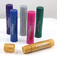 Load image into Gallery viewer, Sargent Art 93-2106, 144ct. Fluorescent and Metallic Tempera Paint Sticks, Classroom Set, Quick Drying