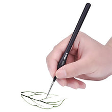 Load image into Gallery viewer, Detail Paint Brushes Set Artist Paint Brushes Painting Supplies for Art Watercolor Acrylics Oil, 5 Pieces (Black)