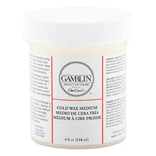 Load image into Gallery viewer, Gamblin Artist Colors Cold Wax Oil Painting Medium Clear 4oz jar