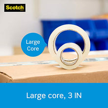 Load image into Gallery viewer, Scotch Heavy Duty Shipping Packaging Tape, 1.88" x 54.6 yd, 3" Core, Clear, Great for Packing, Shipping & Moving, 4 Rolls, Dispensered (3850-4RD)