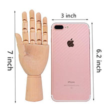 Load image into Gallery viewer, Bleiou Wooden Art Mannequin Hand 7 Inch Art Sectioned Left and Right Hand Model for Drawing, Sketch, Painting