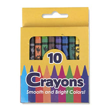 Load image into Gallery viewer, 12 Pack Crayons - Wholesale Bright Wax Coloring Crayons in Bulk, 10 Per Box, 12 Box Bundle Art Set