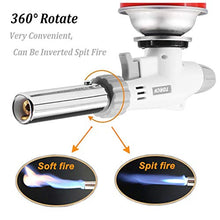 Load image into Gallery viewer, Butane Torch Kitchen Blow Torch - Chef Cooking Torch Lighter Adjustable Flame With Safety Lock Culinary Torch For Creme Brulee, Baking, BBQ Butane Gas Not Included…