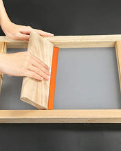 Load image into Gallery viewer, Caydo 3 Pieces 3 Size Wood Silk Screen Printing Frame with Mesh for Screen Printing, 10 x 14 Inch, 8 x 10 Inch, 6 x 8 Inch