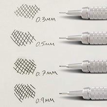 Load image into Gallery viewer, Pentel GraphGear 500 Automatic Pencil Kit, 0.7mm, Refill Leads, Block Eraser 2 Pack (PG527LEBP2)