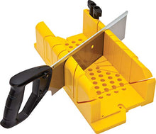 Load image into Gallery viewer, Stanley 1-20-600 Saw Storage Miter Box with Saw, Black