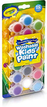 Load image into Gallery viewer, Crayola Washable Kids Paint Set & Paintbrush, Painting Supplies, 18 Count