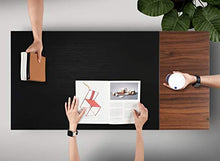 Load image into Gallery viewer, Cubiker Writing Computer Desk 39" Home Office Study Laptop Table, Modern Simple Style Desk with Drawer, Black Espresso