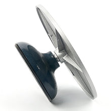 Load image into Gallery viewer, 12" Diameter Pottery Wheel Decorating Banding Heavy Cast Iron Metal Construction Joint with Ball Bearings Non-Skid Rubber Boot