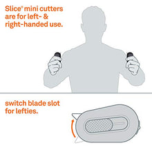 Load image into Gallery viewer, Slice 10515 Mini Box Cutter, Ceramic Blade Locks Into Position, Right or Left Handed Mini Cutter, Keychain Box Opener, Magnetic, 1 Mini Cutter - Blade Stays In Position