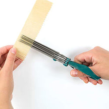 Load image into Gallery viewer, Fiskars Fringe Scissors, Green Teal/Silver