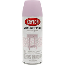 Load image into Gallery viewer, Krylon K04116000, Bonnet Pink, K04116007 Chalky Finish Spray Paint, 12 Ounce, Aerosol