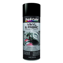 Load image into Gallery viewer, Dupli-Color HVP106 Flat Black High Performance Vinyl and Fabric Spray - 11 oz