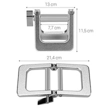 Load image into Gallery viewer, kwmobile Metal Toothpaste Tube Squeezer - Large Multifunctional Tube Wringer Roller Dispenser for Hair Color Dye, Paint Tubes, Hand Cream, Cosmetics