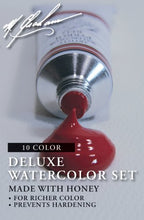 Load image into Gallery viewer, M. Graham GRM-33-10SET Intermediate 10-Color Watercolor Paint Set, 1/2-Ounce Tube