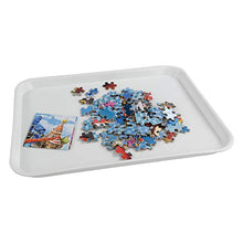Load image into Gallery viewer, DynkoNA Restaurant Food Trays Serving Tray Plastic Set of 6, White