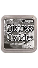 Load image into Gallery viewer, Ranger Ink Tim Holtz Distress Oxides Ink Pad Black Soot 1-Pack Bundled with 1 Artsiga Crafts Small Project Bag