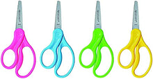 Load image into Gallery viewer, Westcott School Left Handed Kids Scissors, Pointed Tip, 5-Inch, Color Varies (13178)