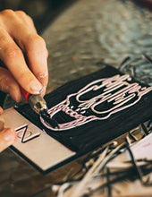 Load image into Gallery viewer, Bastex 5 in 1 Linoleum Cutter Tools. 5 Blade Set for Lino Cutting, Linograph Printmaking Stamp. Great Cutters for Rubber Stamps, DIY Carving, Blocks, Sculpting and More.