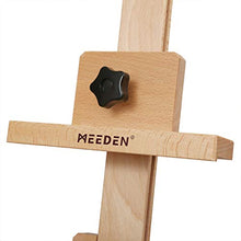 Load image into Gallery viewer, MEEDEN Versatile Studio H-Frame Easel - All Media Adjustable Beech Wood Studio Easel, Painting Floor Easel Stand, Movable and Tilting Flat Available, Holds Canvas Art up to 77"