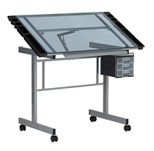 Load image into Gallery viewer, Studio Designs 10053 Vision Craft Station in Silver / Blue Glass