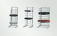 Load image into Gallery viewer, American Metalcraft 19029 Chrome-Plated Steel Standard Pizza Rack, 15 Slots, Silver