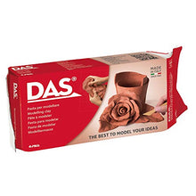Load image into Gallery viewer, DAS Air-Hardening Modeling Clay, 1.1 Lb. Block, Terra Cotta Color (387100)