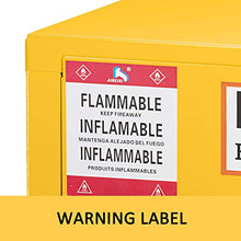 Load image into Gallery viewer, Mophorn 17" x 17" x 22" Flammable Cabinet Galvanized Steel, Safety Cabinet, Adjustable Shelf Flammable Storage Cabinet, for Commercial Industrial and Home Use