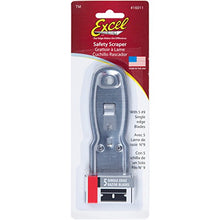 Load image into Gallery viewer, Excel Blades K11 Razor Blade Scraper, includes 6 Single Edge Blades