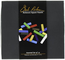 Load image into Gallery viewer, Jack Richeson Signature Assorted Hard Square Pastels (Set of 36)