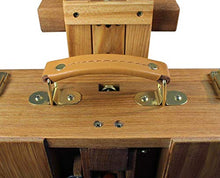 Load image into Gallery viewer, Artist Quality French Easel - Portable Art Easel with Storage Sketch Box, French Style Adjustable Painting Easel with Wooden Pallete & Shoulder Strap for Painting and Drawing