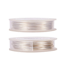 Load image into Gallery viewer, BENECREAT 20-Gauge Tarnish Resistant Silver Coil Wire, 33-Feet/11-Yard
