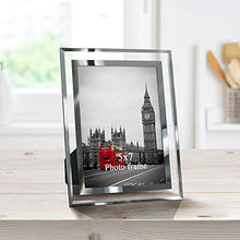 Load image into Gallery viewer, Giftgarden 5 by 7 Inch Modern Glass Picture Frames Friends Gifts for 5x7 Photos Display, Pack of 2