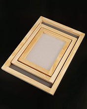 Load image into Gallery viewer, Caydo 3 Pieces 3 Size Wood Silk Screen Printing Frame with Mesh for Screen Printing, 10 x 14 Inch, 8 x 10 Inch, 6 x 8 Inch