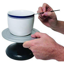 Load image into Gallery viewer, Mont Marte Signature Pottery Banding Wheel, 7in (18cm) Diameter, Sturdy Cast Iron Body and Base