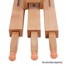 Load image into Gallery viewer, MEEDEN Tripod Field Painting Easel with Carrying Case - Solid Beech Wood Universal Tripod Easel Portable Painting Artist Easel, Perfect for Painters Students, Landscape Artists, Hold Canvas up to 34"