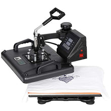 Load image into Gallery viewer, SUPER DEAL PRO 5 in 1 Heat Press Machine Multifunction Sublimation T Shirt Press Machine Hat/Mug/Plate/Cap/T-Shirt
