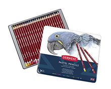 Load image into Gallery viewer, Derwent Pastel Pencils, 4mm Core, Metal Tin, 24 Count (32992)