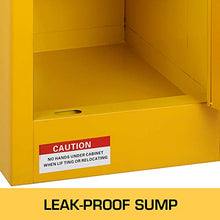 Load image into Gallery viewer, Mophorn 17" x 17" x 22" Flammable Cabinet Galvanized Steel, Safety Cabinet, Adjustable Shelf Flammable Storage Cabinet, for Commercial Industrial and Home Use