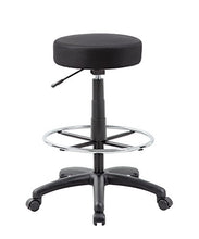 Load image into Gallery viewer, Boss Office Products DOT Drafting Stool in Black