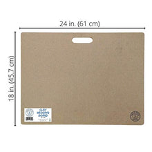 Load image into Gallery viewer, Penguin Pottery - Portable Clay Wedging Board - 18" x 24" - with Built-in Handle