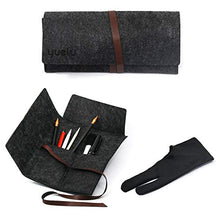 Load image into Gallery viewer, 9 Pcs Scratch Art Tools, Scratching Drawing Tools Set for Adults & Kids Painting Paper : Artist Glove, Tools Bag, Scratch Coloring Pens, Plastic and Wooden Stylus, Scraper, Repair Pen, Clean Brush