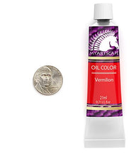 Load image into Gallery viewer, Oil Paint Set - 21ml x 12 - Oil-Based Paints in Tubes - Artists Quality Art Colors - Professional Painting Supplies - MyArtscape