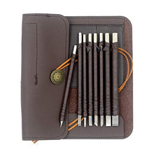 Load image into Gallery viewer, DGOL 8pcs Tungsten Steel Soft Limestone and SlateStone Alabaster Carving Kit Engraving Carve Cutting Blade Chisel Tool Set for Stone Seal Graver