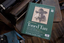 Load image into Gallery viewer, Strathmore 412-9 Tan Drawing 400 Series Toned Sketch Pad, 9"x12", 50 Count
