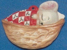 Load image into Gallery viewer, Mouse Ornaments Asst #2 Set of 6 Ready to Paint Ceramic Bisque