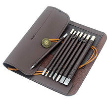 Load image into Gallery viewer, DGOL 8pcs Tungsten Steel Soft Limestone and SlateStone Alabaster Carving Kit Engraving Carve Cutting Blade Chisel Tool Set for Stone Seal Graver