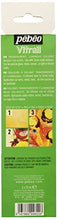 Load image into Gallery viewer, Pebeo Vitrail, Discovery Set of 6 Assorted Stained Glass Effect Paints, 20 ml Bottles